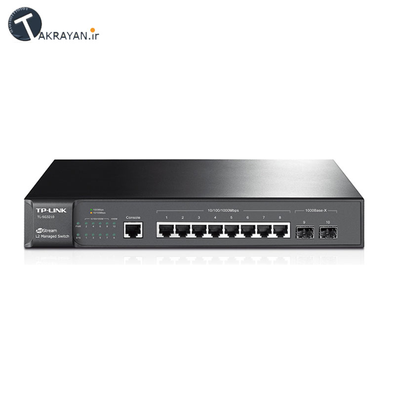 TP-Link TL-SG3210 JetStream 8-Port Gigabit L2 Managed Switch